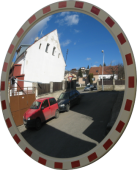 Detex Зеркало обзорное сферическое уличное с углом обзора 160 градусов