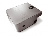 Nice MECF Фундаментная коробка для приводов METRO, механический упор на открытие