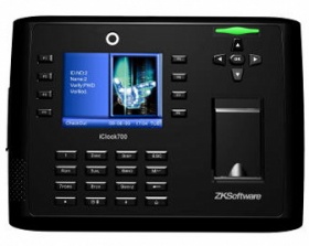 ZkSoftware iClock700 Биометрическая система учета рабочего времени по отпечатку пальца